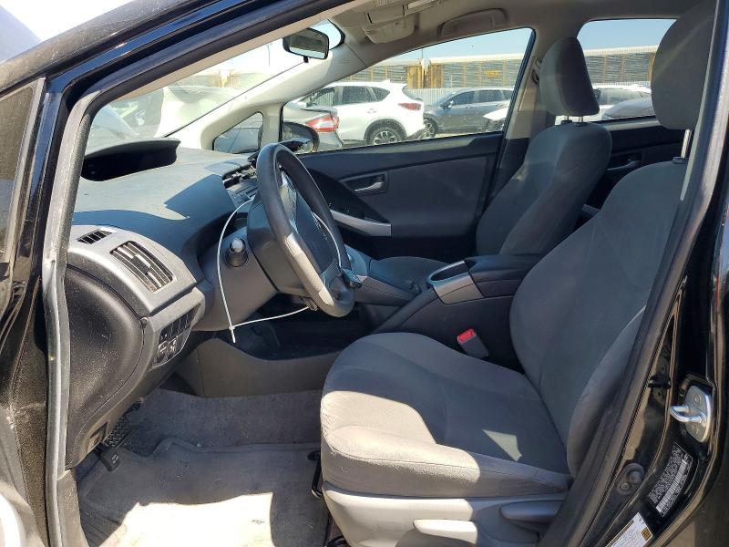 2013 Toyota Prius VIN JTDKN3DU4D5627267 COPART salvage auction — VANDALISM, Ca - Dis/Dlr/Exp App For Dup Clean, sold $875 on 2026-07-31 (photo 7)