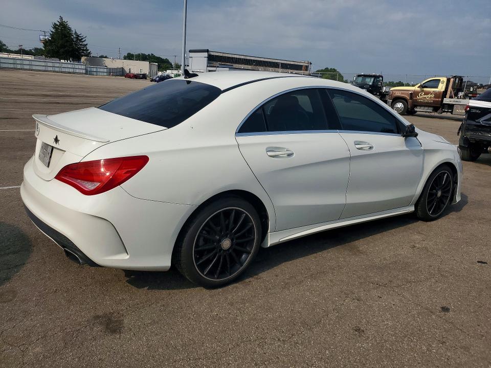 2015 Mercedes-benz Cla-klasse VIN WDDSJ4EBXFN239399 COPART salvage auction — SIDE, Oh - Cert Of Title-Salvage, sold $1,700 on 2026-07-17 (photo 3)