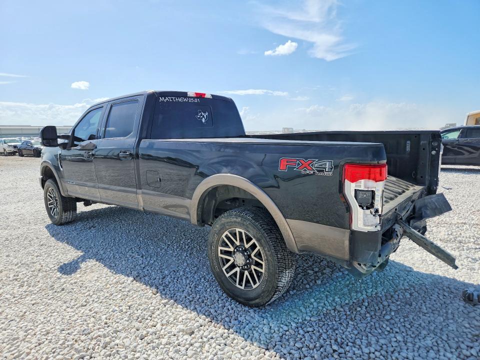2019 Ford F350 VIN 1FT8W3BT0KEC97822 COPART salvage auction — REAR END, TX - SALVAGE VEHICLE TITLE, sold $4,100 on 2026-08-06 (photo 2)