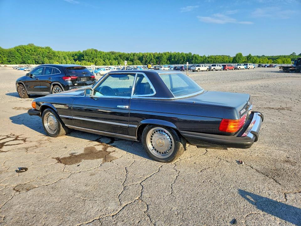 1985 Mercedes-benz 380 VIN WDBBA45C1FA025457 COPART salvage auction — NORMAL WEAR, MI - CERTIFICATE OF TITLE (P), sold $850 on 2026-07-28 (photo 2)