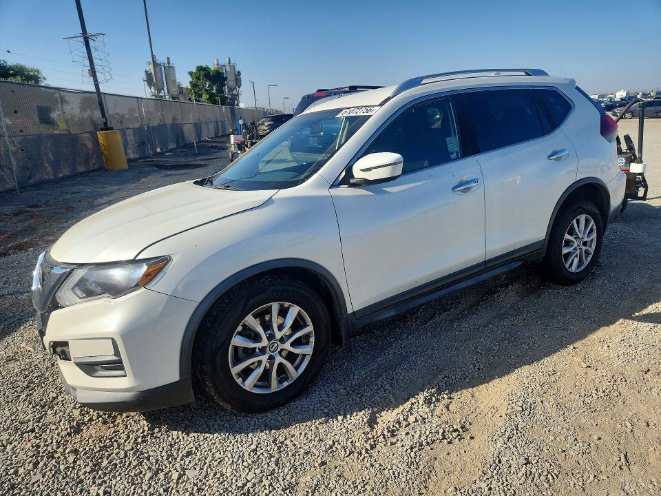 2018 Nissan Rogue VIN KNMAT2MT6JP600008 COPART salvage auction — FRONT END, Ca - Salvage Certificate, sold $1,250 on 2026-07-31 (photo 1)
