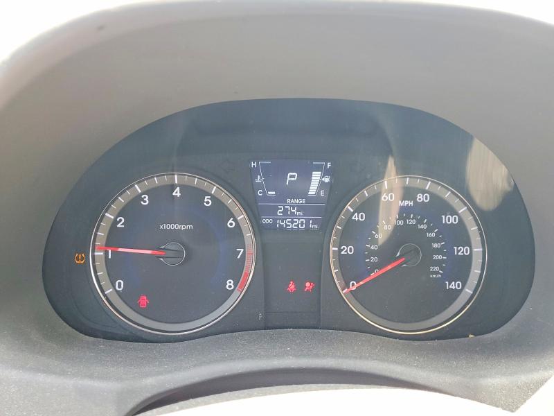 2013 Hyundai Accent VIN KMHCU4AE9DU379917 COPART salvage auction — FRONT END, Ma - Cert Of Title-Reconstrctd Coll, sold $325 on 2026-07-23 (photo 9)