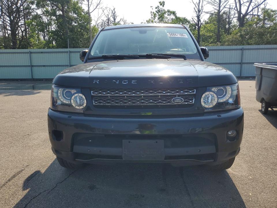 2013 Land rover RANGE ROVER VIN SALSK2D48DA759984 COPART salvage auction — FRONT END, Ny - Certificate Of Title, sold $2,500 on 2026-07-15 (photo 5)