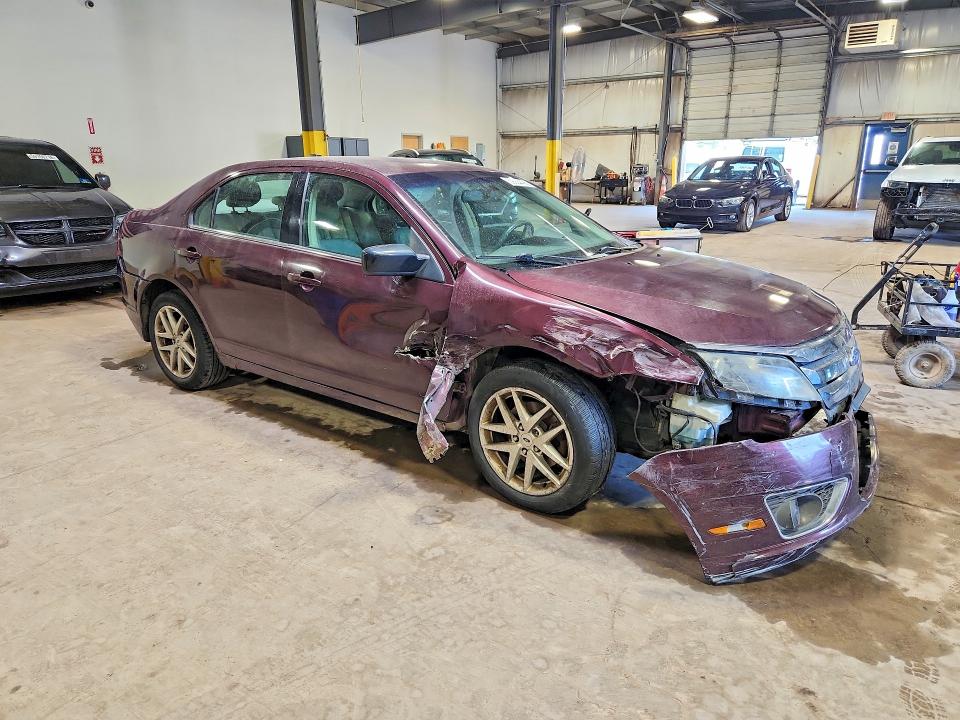 2011 Ford Fusion VIN 3FAHP0JA9BR258421 COPART salvage auction — FRONT END, Pa - Certificate Of Salvage, sold $15 on 2026-07-20 (photo 4)