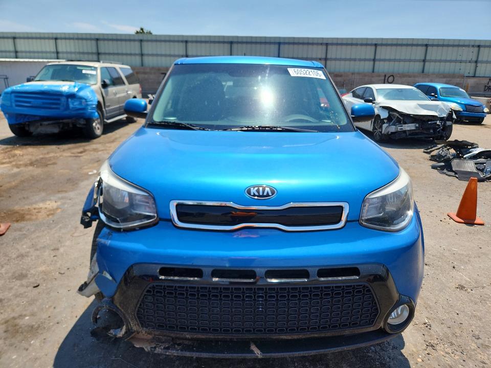 2016 Kia Soul VIN KNDJP3A58G7379312 COPART salvage auction — FRONT END, Nm - Cert Of Title-Salvage, sold $2,350 on 2026-07-23 (photo 5)
