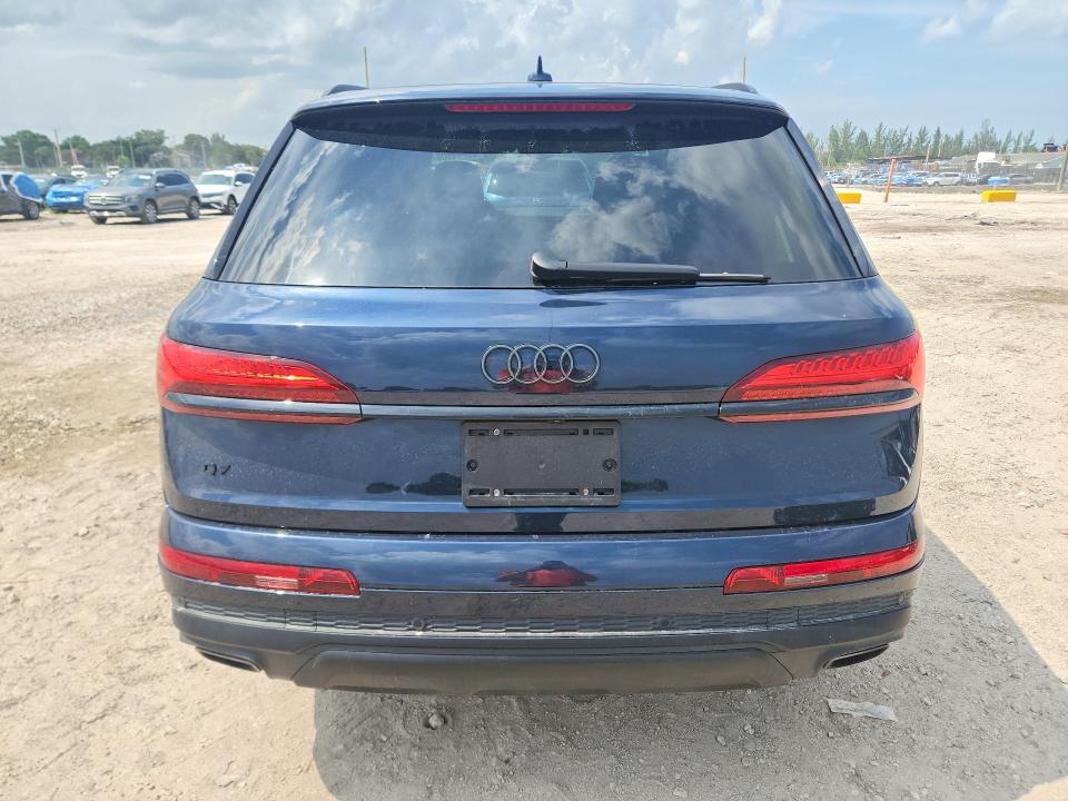 2025 Audi Q7 VIN WA1LCBF72SD020499 COPART salvage auction — MECHANICAL, FL - CERT OF TITLE SLVG REBUILDABLE, sold $15,200 on 2026-07-28 (photo 6)