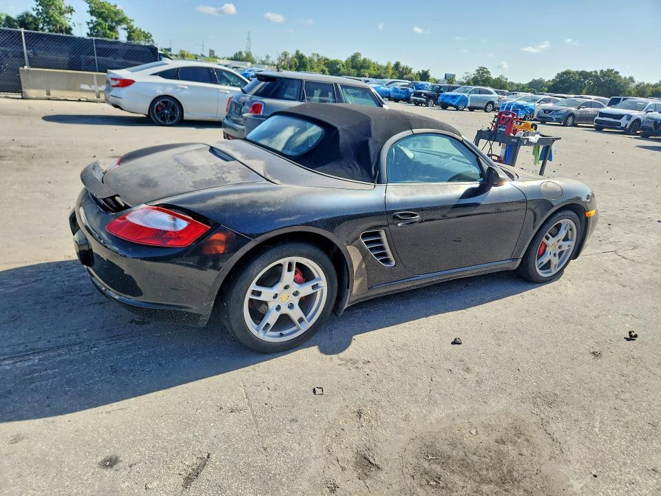2005 Porsche Boxster VIN WP0CB29895S730433 COPART salvage auction — MINOR DENT/SCRATCHES, NC - CERTIFICATE OF TITLE (P), sold $1,350 on 2026-07-23 (photo 3)