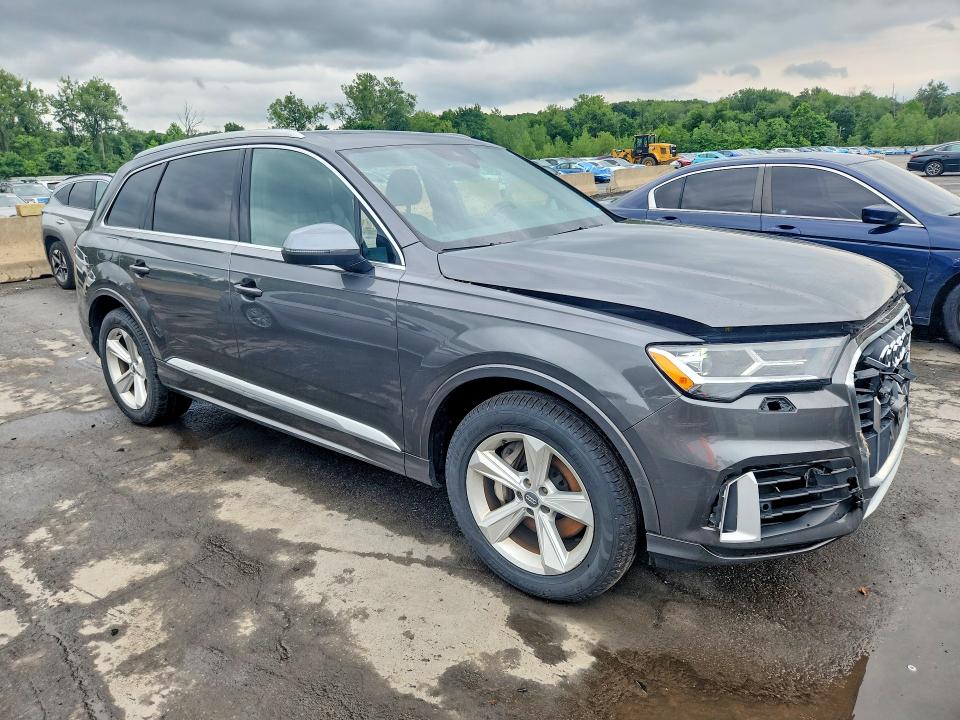 2020 Audi Q7 VIN WA1AJAF70LD007372 COPART salvage auction — FRONT END, Ny - Mv-907A Salvage Certificate, sold $6,800 on 2026-07-28 (photo 4)