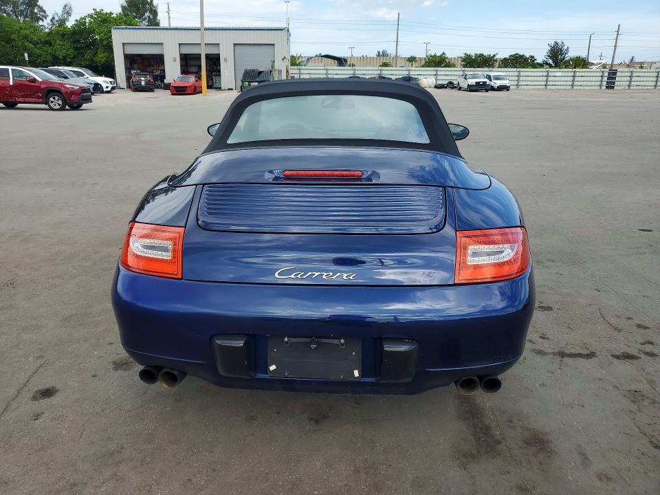 2001 Porsche 911 VIN WP0CA29981S653141 COPART salvage auction — DAMAGE HISTORY, FL - CERT OF TITLE-SLVG REBLD FLOOD (P), sold $9,700 on 2026-08-12 (photo 6)