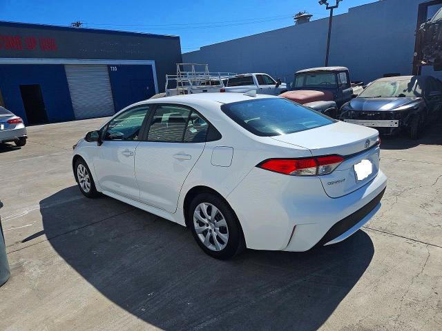 2021 Toyota Corolla VIN 5YFEPMAE1MP166249 COPART salvage auction — DAMAGE HISTORY, Ca - Dis/Dlr/Exp Only Clean Title (P), sold $10,500 on 2026-08-01 (photo 3)