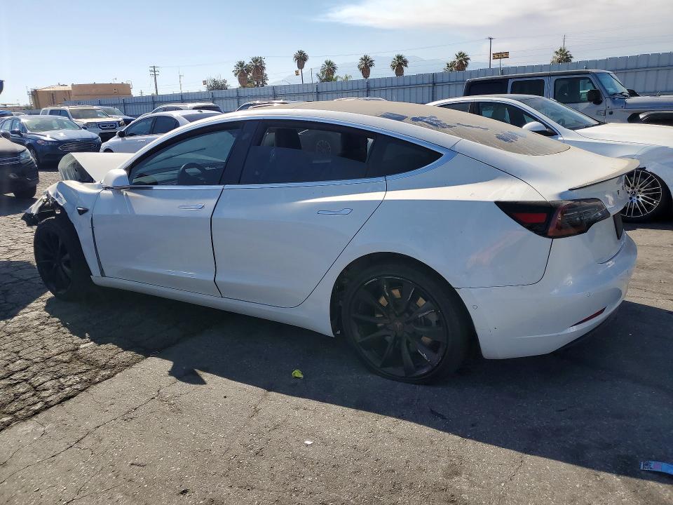 2020 Tesla Model 3 VIN 5YJ3E1EA5LF743863 COPART salvage auction — FRONT END, Ca - Dis/Dlr/Exp Only Clean Title (P), sold $2,400 on 2026-07-27 (photo 2)
