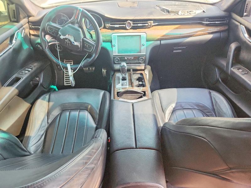 2014 Maserati Quattroporte VIN ZAM56RRA8E1077734 COPART salvage auction — FRONT END, Fl - Cert Of Title Slvg Rebuildable, sold $150 on 2026-08-04 (photo 8)