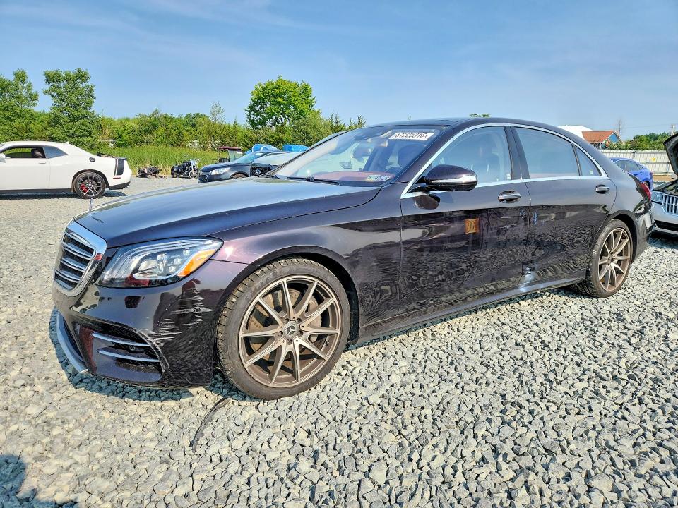 2018 Mercedes-benz VIN WDDUG8GB4JA346489 COPART salvage auction — REAR END, Oh - Cert Of Title-Salvage, sold $11,200 on 2026-07-27 (photo 1)