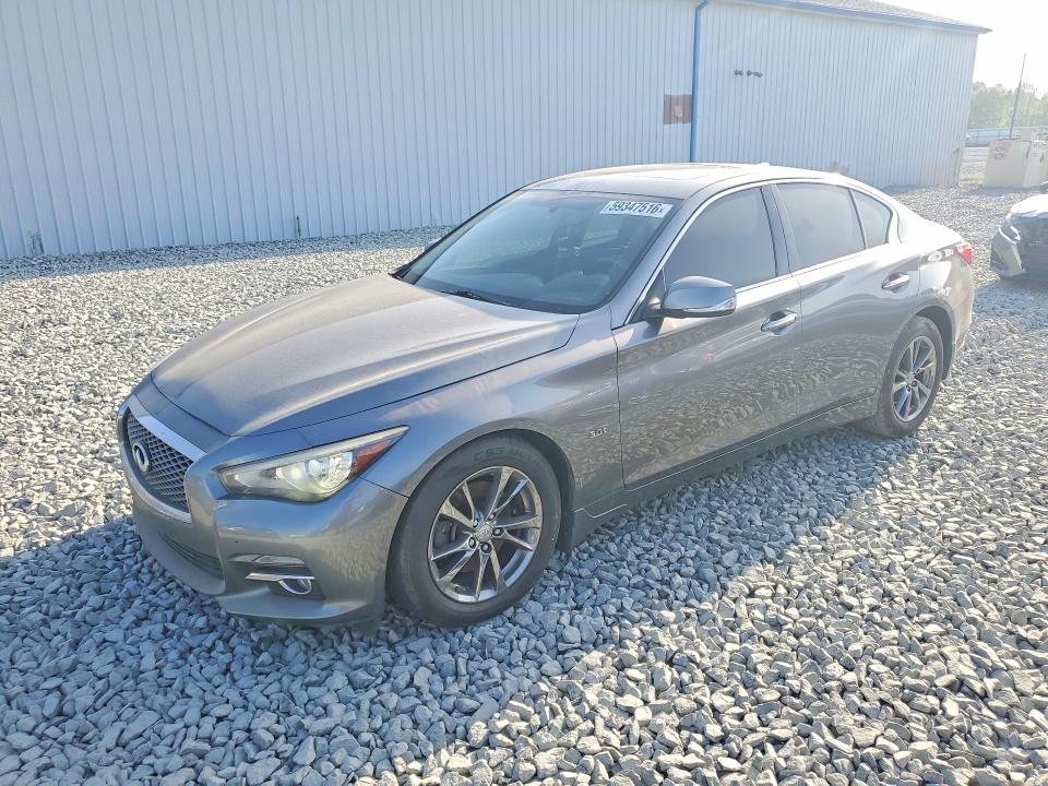 2017 Infiniti Q50 VIN JN1EV7AR7HM840507 COPART salvage auction — NORMAL WEAR, Oh - Cert Of Title-Rebuilt Salvage (P), sold $1,600 on 2026-07-09 (photo 1)