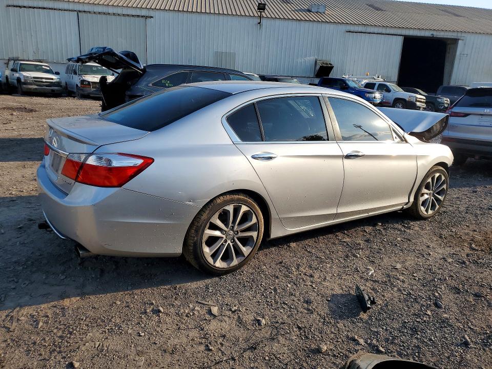 2014 Honda Accord VIN 1HGCR2F56EA063110 COPART salvage auction — FRONT END, Salvage Title, sold $275 on 2026-07-20 (photo 3)