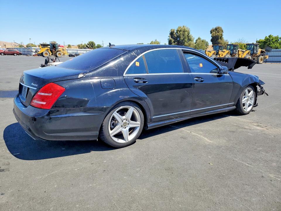 2010 Mercedes-benz S-klasse VIN WDDNG8GB5AA289482 COPART salvage auction — FRONT END, Ca - Salvage Certificate, sold $400 on 2026-08-10 (photo 3)