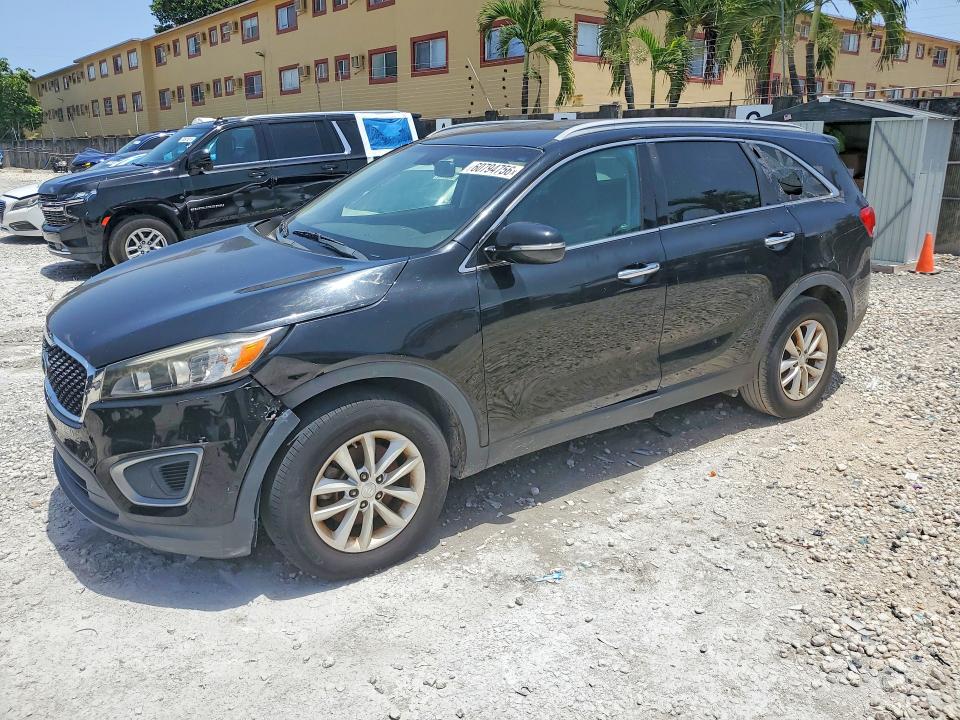 2017 Kia Sorento VIN 5XYPG4A36HG195697 COPART salvage auction — FRONT END, Fl - Certificate Of Title, sold $1,850 on 2026-07-31 (photo 1)