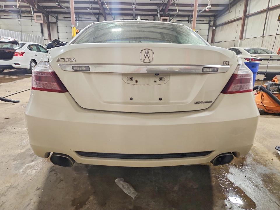 2010 Acura Rl VIN JH4KB2F66AC002456 COPART salvage auction — FRONT END, PA - CERTIFICATE OF SALVAGE, sold $375 on 2026-07-28 (photo 6)