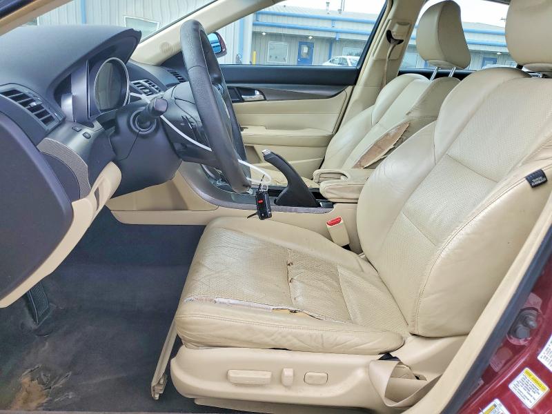 2012 Acura Tl VIN 19UUA8F51CA029295 COPART salvage auction — FRONT END, Ok - Certificate Of Title, sold $500 on 2026-07-10 (photo 7)