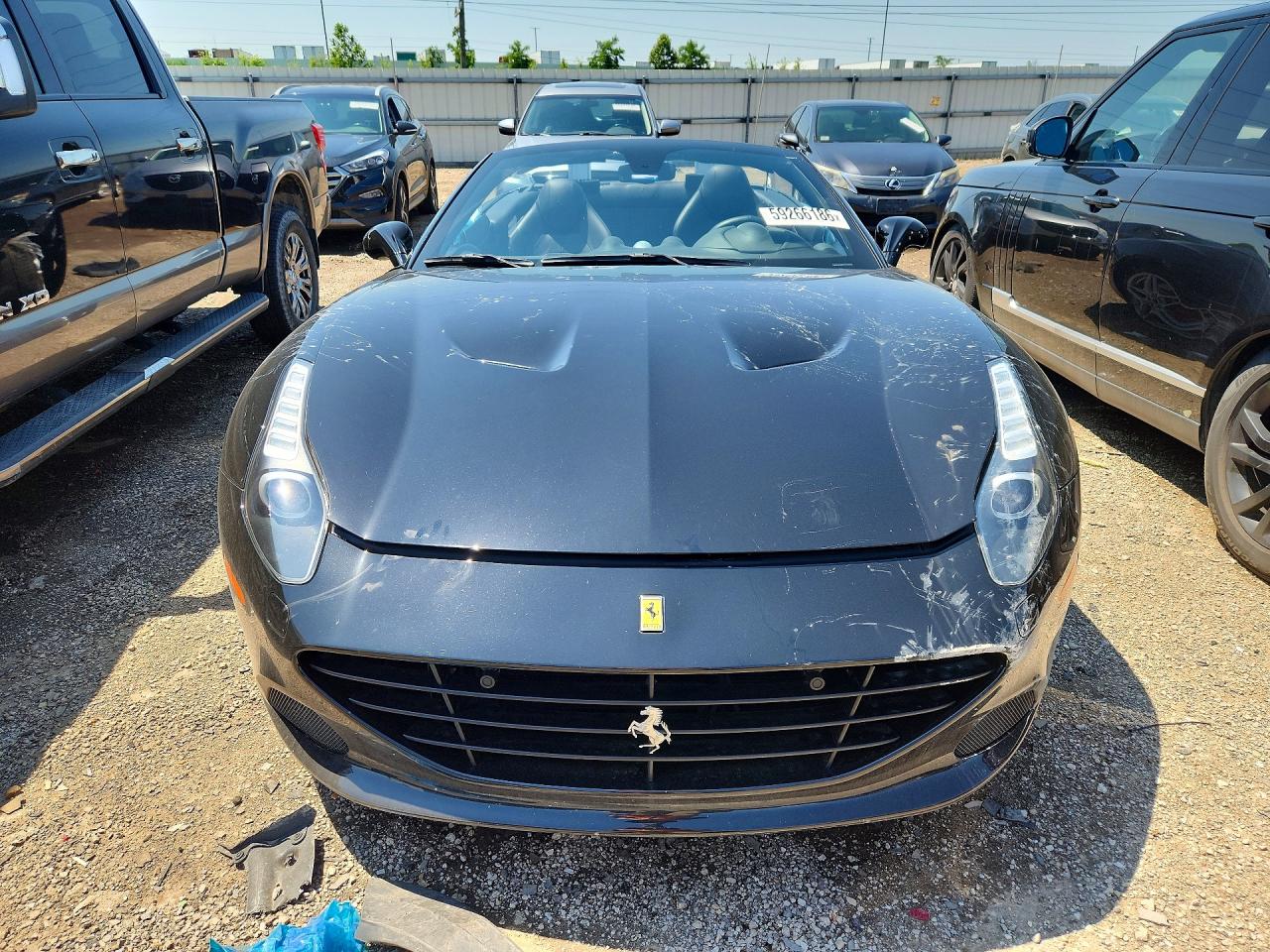 2015 Ferrari California T VIN ZFF77XJA9F0211380 COPART salvage auction — Rear End, IL - SALVAGE CERTIFICATE, sold $44,250 on 2026-08-04 (photo 5)