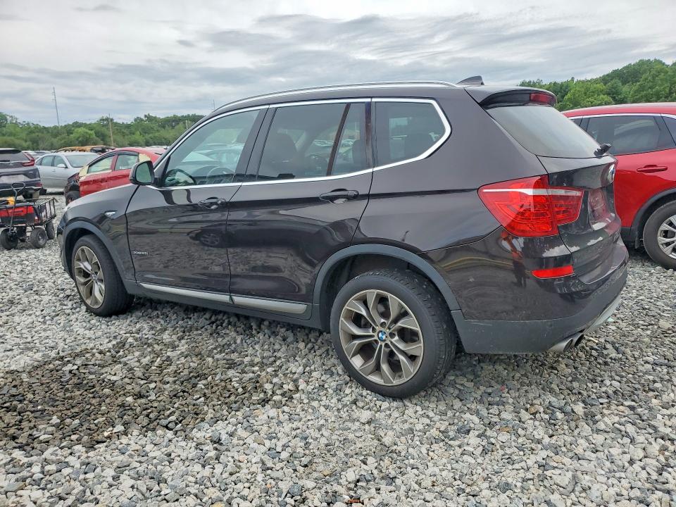 2016 BMW X3 VIN 5UXWX9C50G0D86240 COPART salvage auction — FRONT END, Ma - Cert Of Title-Reconstrctd Coll, sold $1,200 on 2026-07-16 (photo 2)
