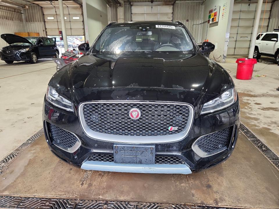 2018 Jaguar F-pace VIN SADCM2FVXJA293406 COPART salvage auction — REAR END, Pa - Certificate Of Salvage, sold $8,400 on 2026-08-03 (photo 5)