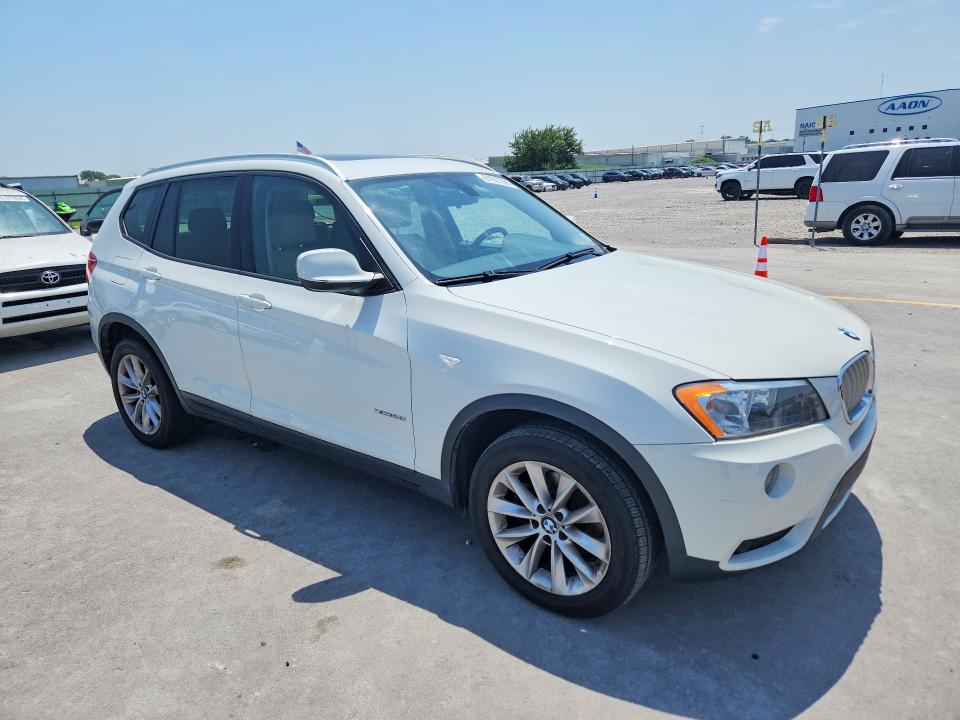 2014 BMW X3 VIN 5UXWX9C56E0D16268 COPART salvage auction — MECHANICAL, Ok - Certificate Of Title, sold $1,700 on 2026-07-31 (photo 4)