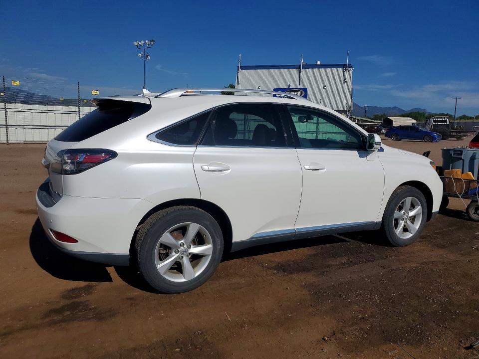 2012 Lexus Rx VIN 2T2BK1BAXCC131330 COPART salvage auction — MINOR DENT/SCRATCHES, CO - EXPORT ONLY, sold $4,400 on 2026-07-30 (photo 3)