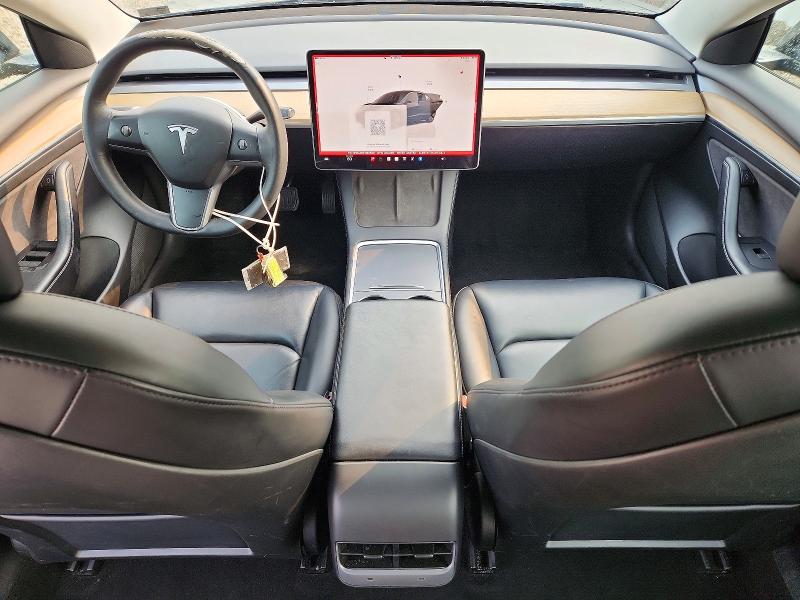 2022 Tesla Model 3 VIN 5YJ3E1EA2NF369599 COPART salvage auction — REAR END, FL - CERTIFICATE OF TITLE, sold $10,200 on 2026-07-27 (photo 8)