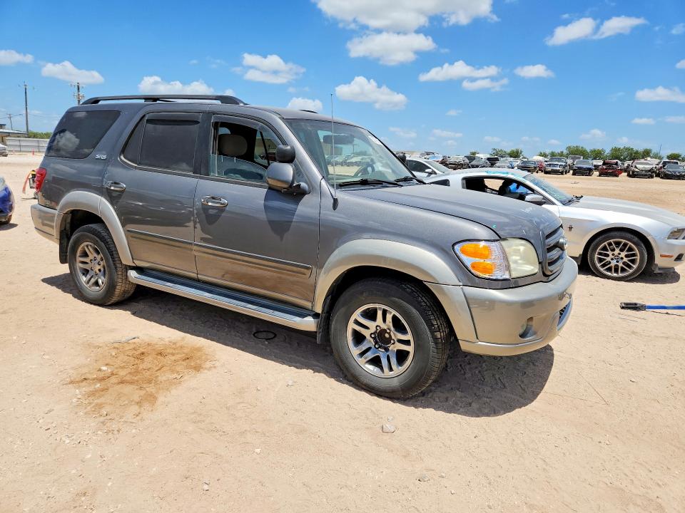 2003 Toyota Sequoia VIN 5TDZT34A03S165339 COPART salvage auction — MINOR DENT/SCRATCHES, Tx - Salvage Vehicle Title, sold $1,450 on 2026-07-16 (photo 4)