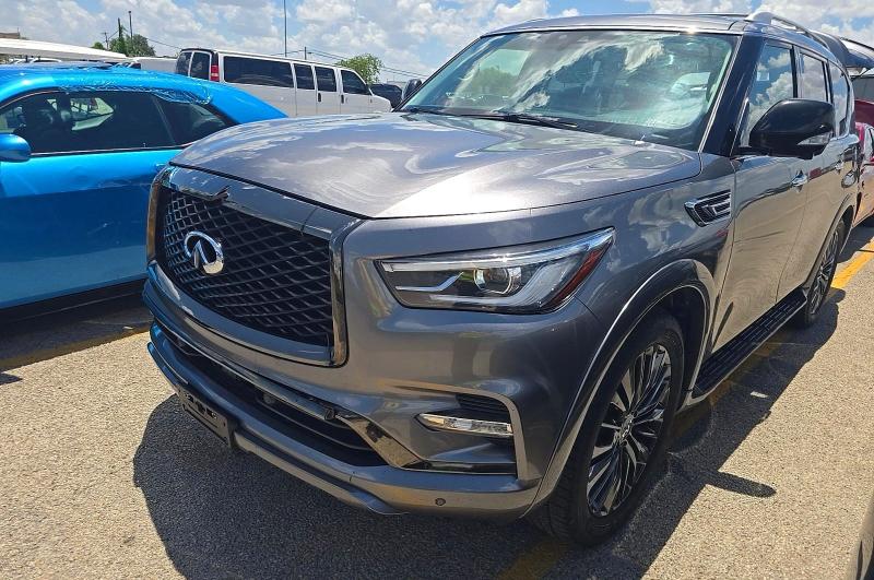 2021 Infiniti VIN JN8AZ2AF3M9720407 COPART salvage auction — NORMAL WEAR, TX - CERTIFICATE OF TITLE (P), sold $11,800 on 2026-07-30 (photo 2)