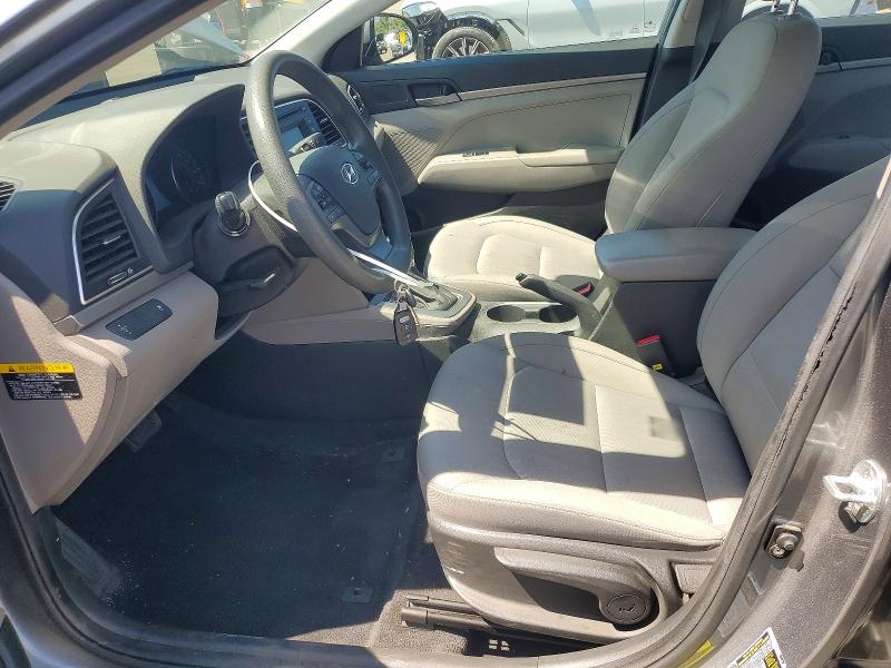 2018 Hyundai Elantra VIN KMHD74LF8JU574355 COPART salvage auction — FRONT END, NY - MV-907A SALVAGE CERTIFICATE, sold $1,900 on 2026-07-27 (photo 7)