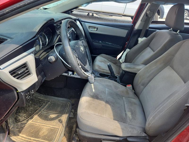 2016 Toyota Corolla VIN 5YFBURHE2GP444370 COPART salvage auction — FRONT END, Co - Public - Salvage Title, sold $1,600 on 2026-07-16 (photo 7)