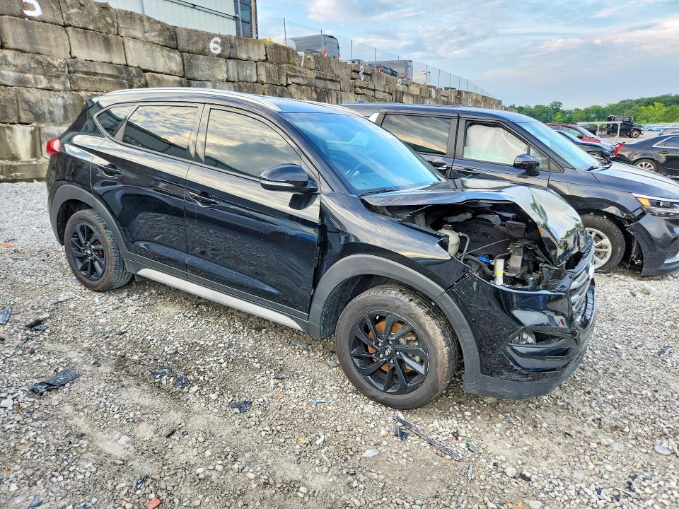 2017 Hyundai Tucson VIN KM8J33A46HU381299 COPART salvage auction — FRONT END, OH - CERTIFICATE OF TITLE, sold $750 on 2026-07-24 (photo 4)