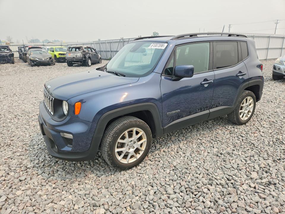 2021 Jeep Renegade VIN ZACNJDBB5MPM41001 COPART salvage auction — REAR END, Wi - Cert Of Title-Claim Paid, sold $5,500 on 2026-08-17 (photo 1)