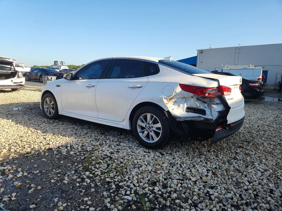 2017 Kia Optima VIN 5XXGT4L31HG176052 COPART salvage auction — REAR END, Fl - Cert Of Title Slvg Rebuildable, sold $1,200 on 2026-07-24 (photo 2)