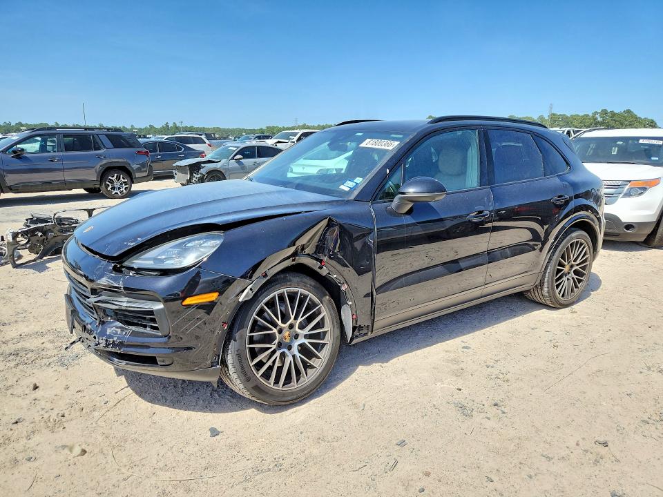 2020 Porsche Cayenne VIN WP1AA2AY3LDA09031 — COPART salvage auction photo
