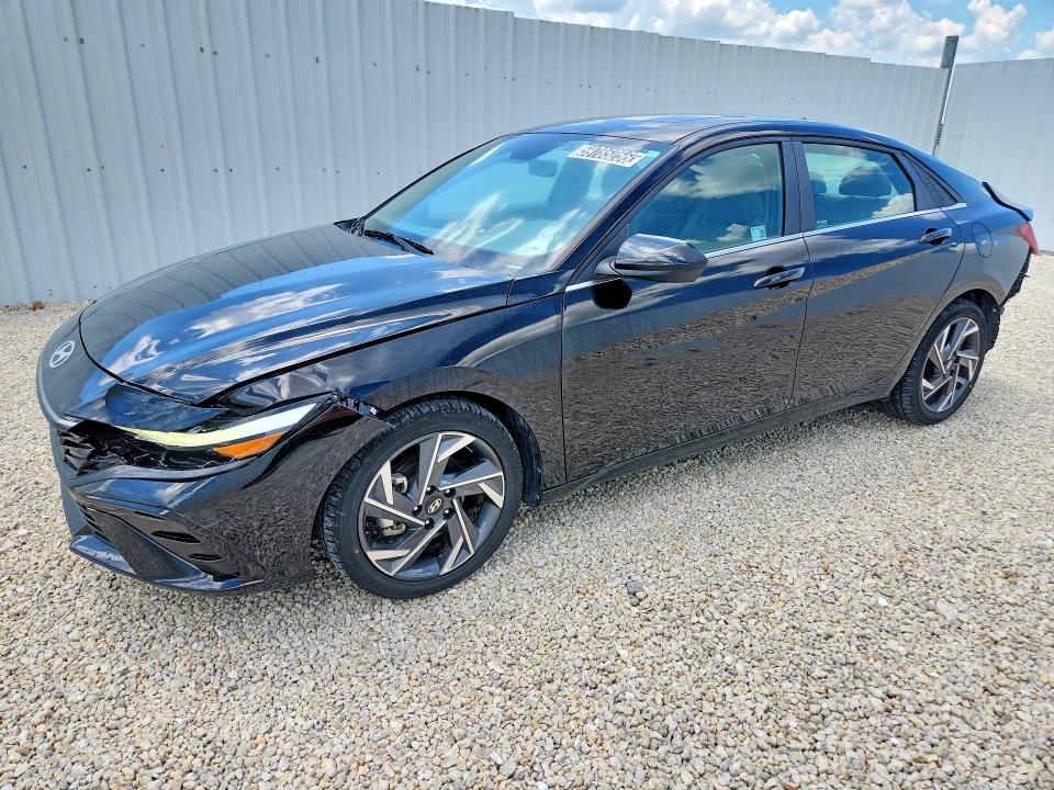 2025 Hyundai Elantra VIN KMHLS4DG9SU904457 COPART salvage auction — REAR END, Fl - Cert Of Title Slvg Rebuildable (P), sold $6,000 on 2026-07-13 (photo 1)