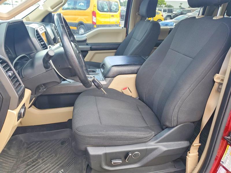 2017 Ford F-150 VIN 1FTEW1CG1HFB74011 COPART salvage auction — DAMAGE HISTORY, Salvage Title, sold $13,000 on 2026-07-15 (photo 7)