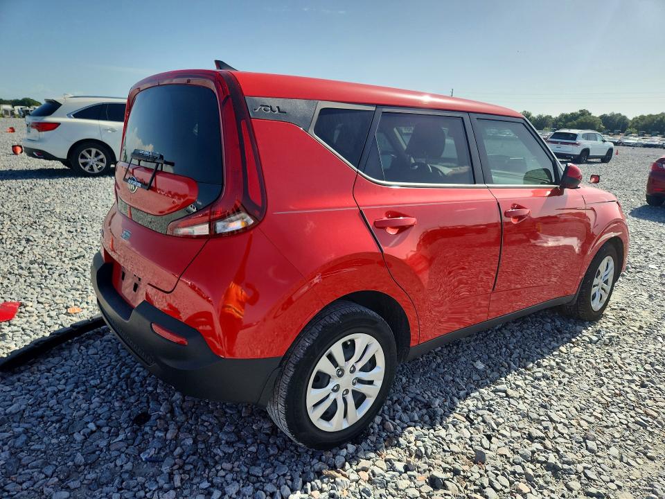 2020 Kia Soul VIN KNDJ23AU4L7060232 COPART salvage auction — FRONT END, Fl - Certificate Of Title, sold $1,550 on 2026-07-24 (photo 3)