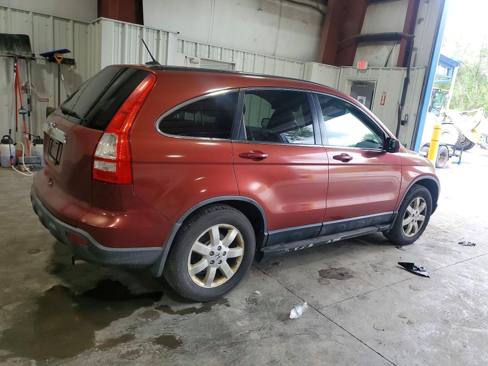 2008 Honda Cr-v VIN JHLRE487X8C056543 COPART salvage auction — SIDE, NY - MV-907A SALVAGE CERTIFICATE, sold $1,250 on 2026-07-15 (photo 3)