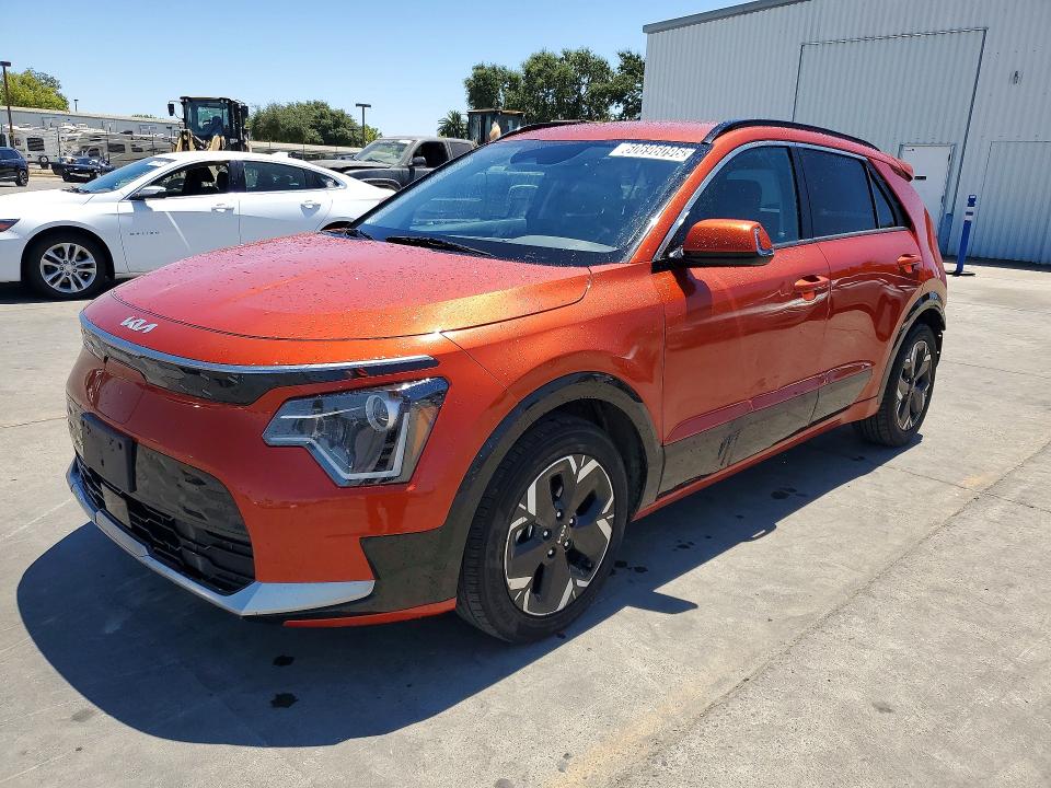 2023 Kia Niro VIN KNDCR3L14P5021617 COPART salvage auction — REAR END, Ca - Certificate Of Title, sold $1,100 on 2026-07-27 (photo 1)