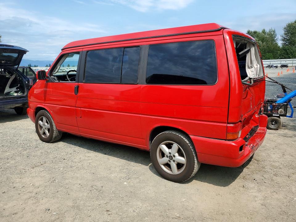2002 Volkswagen Eurovan VIN WV2NB47052H024281 COPART salvage auction — REAR END, WA - BILL OF SALE, sold $10,100 on 2026-08-10 (photo 2)