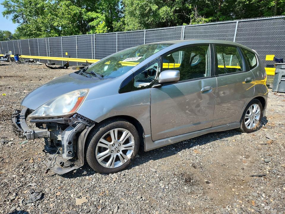 2010 Honda Fit VIN JHMGE8H45AC035881 COPART salvage auction — FRONT END, MD - CERT OF SALVAGE > 75% DAMAGE (P), sold $275 on 2026-07-24 (photo 1)