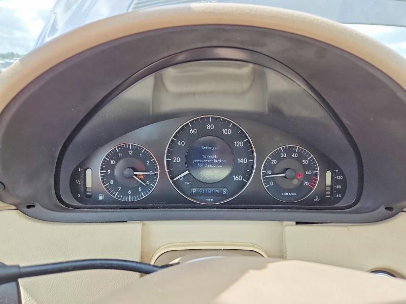 2009 Mercedes-benz Clk-klasse VIN WDBTK56F09T104997 COPART salvage auction — MINOR DENT/SCRATCHES, FL - CERT OF TITLE SLVG REBUILDABLE, sold $1,450 on 2026-07-31 (photo 9)