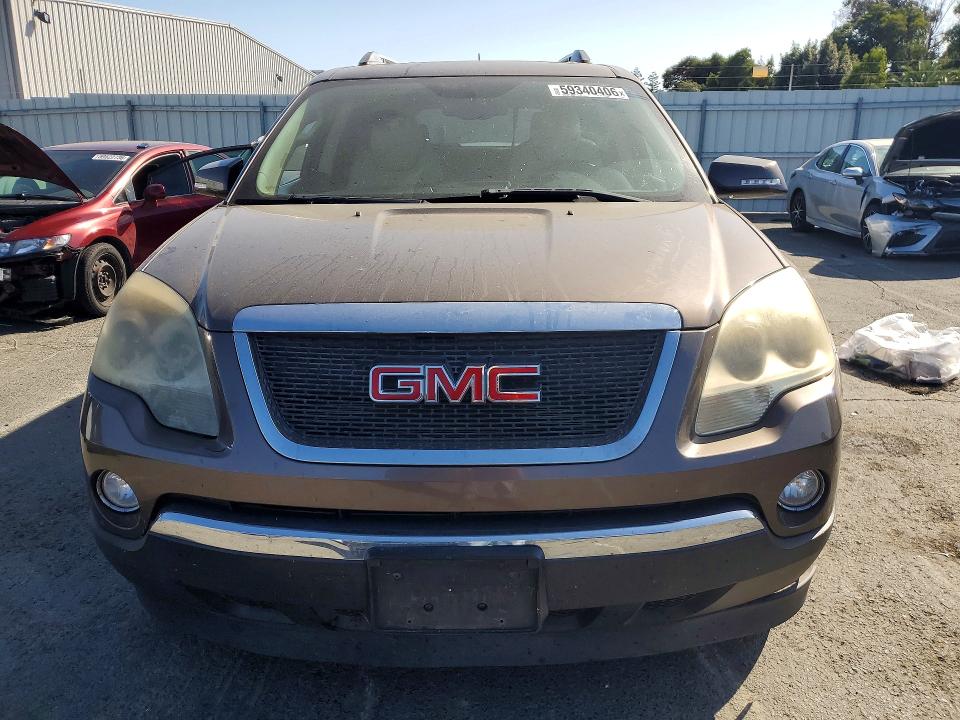 2011 Gmc Acadia VIN 1GKKRRED0BJ365990 COPART salvage auction — MECHANICAL, Ca - Dis/Dlr/Exp Only Clean Title, sold $400 on 2026-07-10 (photo 5)