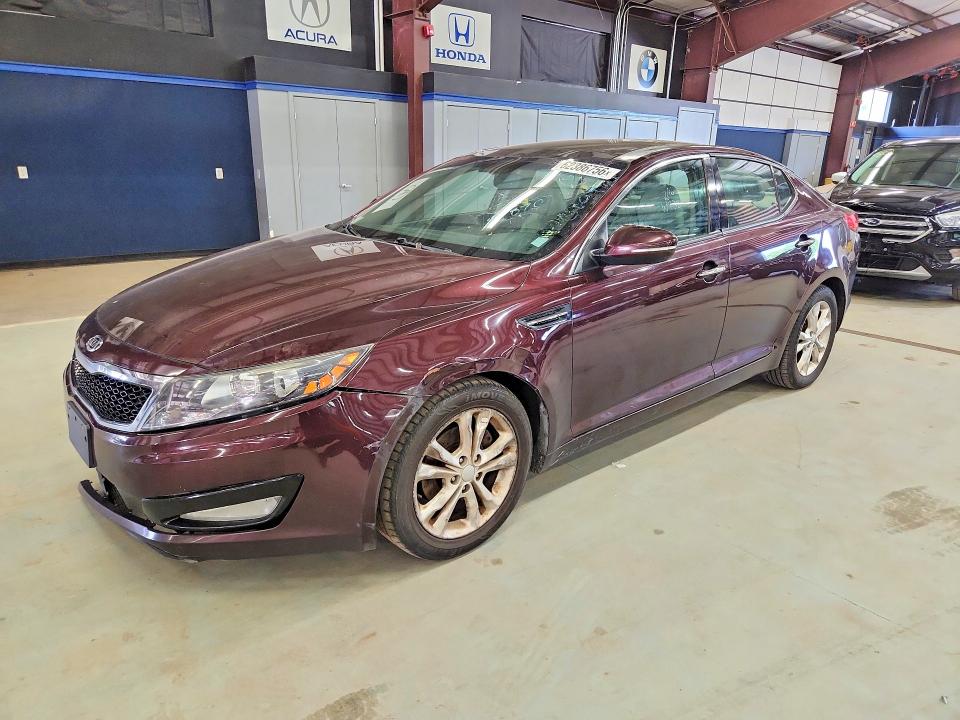 2012 Kia Optima VIN 5XXGN4A73CG038716 COPART salvage auction — MINOR DENT/SCRATCHES, Ma - Certificate Of Title (P), sold $1,350 on 2026-07-28 (photo 1)