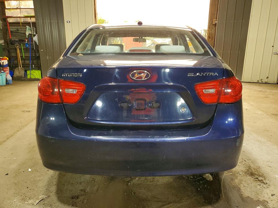 2008 Hyundai Elantra VIN KMHDU46D98U546402 COPART salvage auction — FRONT END, NY - MV-907A SALVAGE CERTIFICATE, sold $450 on 2026-07-27 (photo 6)