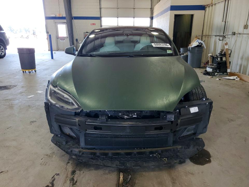 2018 Tesla Model s VIN 5YJSA1E29JF243816 COPART salvage auction — FRONT END, VA - CERT OF TITLE - SALVAGE, sold $225 on 2026-07-31 (photo 5)