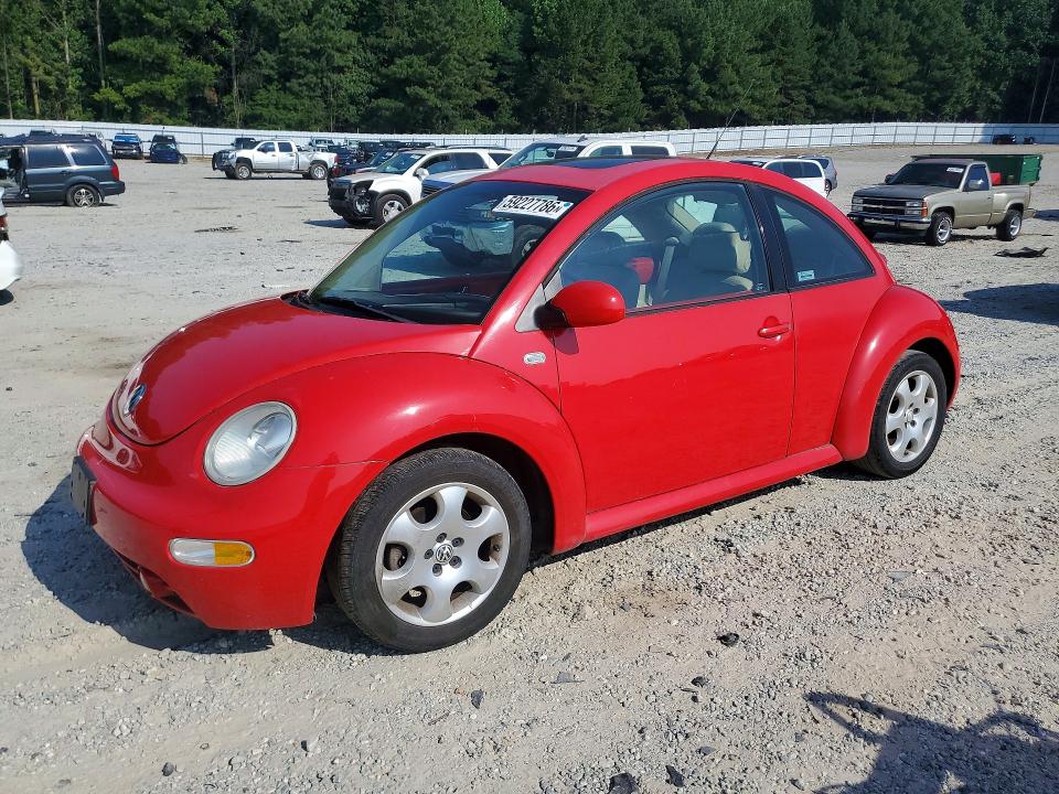 2003 Volkswagen Beetle VIN 3VWCK21C33M414268 COPART salvage auction — MINOR DENT/SCRATCHES, Ga - Certificate Of Title, sold $425 on 2026-08-12 (photo 1)